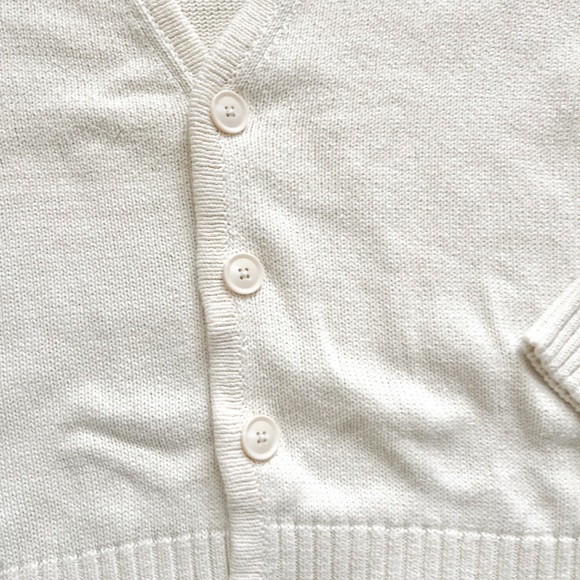 Zara Women's Off-White Cardigan Sweater - Picture 5 of 7